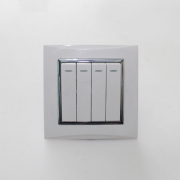Wall Switches   View larger image Add to Compare  Share Africa standard Wall Switch And Socket Home Application 2 Gang 1 Way Wall Switch 10A Light Switch