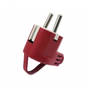 Elegent UK Earthed Male Plug L Type socket extension customized plug 16A 220Volt