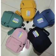 【A0000273 】Pink Student Bag 1