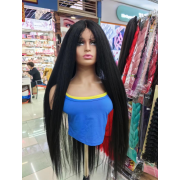 Amara high quality silky straight human hair wig YOMI