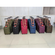 4pcs Wholesale PP Travel Trolley Luggage Oem Abs Luggage Bag Good Quality Draw-bar Box Hard Shell Suitcase