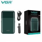 VGR Men's Electric Trimmer Wireless Beard Trimmer Mini Portable Travel Beard Shaver Reciprocating Rechargeable Trimmer V-390