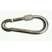 Manufacturer Heavy duty Stainless Steel Eye Climbing Carabiner Snap Hook with Eye and Screw