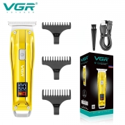 VGR Hair Clipper Electric Hair Cutting Machine Cordless Haircut Machine Rechargeable Hair Trimmer Portable Trimmer for Men V-956