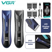 VGR Hair Trimmer Electric Hair Clipper Waterproof Trimmers Rechargeable Haircut Machine Cordless Beard Trimmer for Men V-951