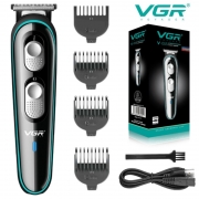 VGR Hair Clipper Professional Hair Trimmer Rechargeable Haircut Machine Adjustable Beard Trimmer Electric Trimmer for Men V-055