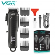 VGR Hair Cutting Machine Rechargeable Hair Clipper Barber Professional Hair Trimmer Cordless Household Clipper for Men V-683