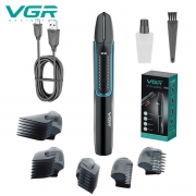 VGR Hair Clipper Professional Hair Trimmer Electric Hair Cutting Machine 0mm Rechargeable IPX6 Waterproof Trimmer for Men V-602