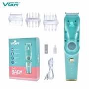 VGR Baby Automatic Hair Suction Hair Clipper Digital Display Ultra-quiet Baby Special Clippers Children's Ceramic Clippers V-151