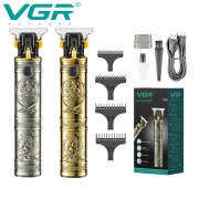 VGR Hair Trimmer Cordless Hair Clipper T9 Barber Professional Hair Cutting Machine Metal Haircut Machine Trimmer for Men V-096