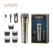 VGR Hair Trimmer Adjustable Hair Clipper Cordless Haircut Hair Cutting Machine Professional Barber Metal Trimmer for Men V-669