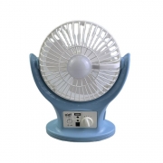 hot sale angle adjustable usb desk table fan rechargeable fan with light