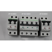 Solar photovoltaic DC small circuit breaker air switch manufacturer direct supply 63A 1000V