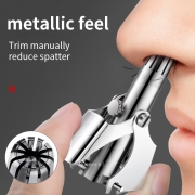 Nose Hair Ear Trimmer For Men Stainless Steel Manual Washable Portable Tondeuse Nez hair remover Nose Vibrissa Razor Shaver