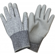 【A0000327 】PU anti cutting rubber gloves