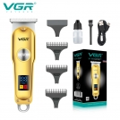 VGR Hair Clipper Mini Hair Trimmer Professional Beard Trimmer Rechargeable Cordless Electric T-Blade Zero Cutting Machine V-290