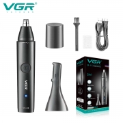 VGR Nose Hair Trimmer Professional Mini Hair Trimmer Electric Nose Trimmer 2 In 1 Rechargeable Waterproof V613