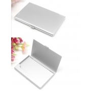 Business Aluminium Flip Cover Business Card Case Portable Credit Card Case Color Metal Business Card Holder