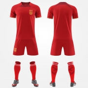 2024 Équipe nationale de football de Chine domicile maillot d'entraînement maillots de match pour enfants et adultes maillots de sport
