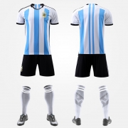 2022 Coupe du monde Argentine domicile maillot d'entraînement maillots de match enfants et adultes maillots sportswear