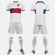 2022 Coupe du monde Portugal domicile maillots d'entraînement maillots de match enfants et adultes sportswear