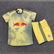New York Red Bull FC saison 23 - 24 maillot jaune maillot d'entraînement maillot de match enfants et adultes sport