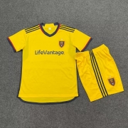 Royal Salt Lake City FC saison 23 - 24 maillot jaune maillot d'entraînement maillots de match pour enfants et adultes sport