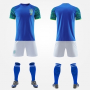 2022 Coupe du monde Brésil entraînement à l'extérieur maillot de match maillots enfants et adultes sportswear