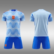 2022 Coupe du monde Espagne maillot extérieur maillot d'entraînement maillot de match vêtements de sport pour enfants et adultes