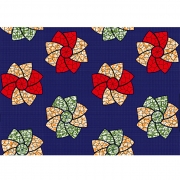 pagne wax tissu batik le plus vendu Cire africaine afrique Batik à pénétration complète motif spécial motif floral prix bas vente en gros africain
