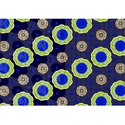 Commerce extérieur tissu de vêtements batik africain motif de fleurs traitement à bas prix pagne wax  pagne africain