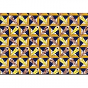 Tissu batik africain à impression dispersée motifs floraux à bas prix pagne wax  pagne africain