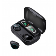 Casque d'écoute sans fil Bluetooth M18 TWS affichage numérique tactile 5.3 mini intra-auriculaire réduction du bruit Écouteur Bluetooth Écouteur Électronique grand public