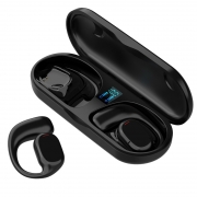 L'affichage numérique monté sur l'oreille js270 n'entre pas dans l'oreille longue durée de vie de la batterie sports sans fil tws Écouteur Bluetooth Écouteur Électronique grand public