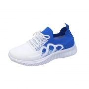 Nouveau fly weave sneakers Lady Casual chaussures mode Casual femmes petites chaussures blanches ，chaussures de sport， tenis ，chaussures de femmes