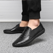 Nouveau hommes chaussures en cuir habillé Business Casual mode minimaliste ， tenis ，chaussures de hommes