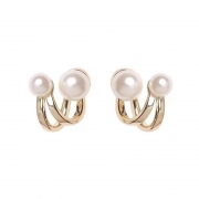 Boucles d'oreilles en perles pour femmes style français tempérament design Boucles d'oreilles/clous d'oreilles Bijoux  Accessoires