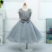 Nouveau enfants robe fille sequin princesse jupe euro - américaine enfants fleur fille robe robe de mariée jupe Robes Vêtements pour enfants