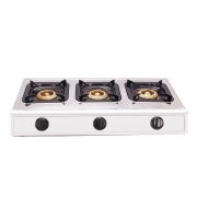 Sortie de cuisinière à gaz à trois yeux en acier inoxydable table de cuisson au gaz liquéfié ustensiles de cuisine Poêles à gaz Appareils de cuisine Appareils ménagers