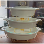 Ensembles de vaisselle de qualité Plats Assiettes en céramique Vaisselle YOMI