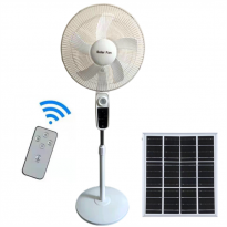 Ventilateur électrique vertical solaire télécommandé