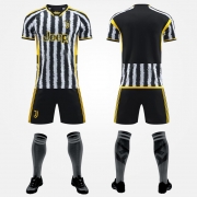 Maillot domicile Juventus FC pour la saison 2023 - 2024 Vêtements d'entraînement vêtements de compétition enfants adultes  Maillot   Tenue  de sport