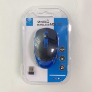 Sans fil USB 2.4gh Bluetooth souris de bureau Couleur bleu - noir ordinateur portable rechargeable YR-818 produits électroniques