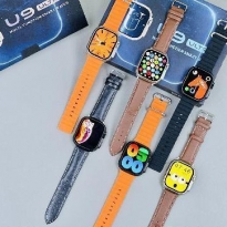 U9 nouvelle montre ultra top avec double bracelet ceinture + bleu marine pour Apple Android smartwatch iwatch Montres intelligentes Électronique grand public Électronique intelligente