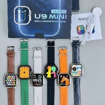 U9 Mini nouvelle montre ultra top avec double bracelet ceinture + bleu marine pour Apple Android smartwatch iwatch Montres intelligentes Électronique grand public Électronique intelligente