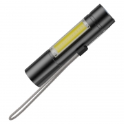 Lampe de poche mini lumière vive mini avec lumière latérale COB chargeur USB lampe de poche extérieure portable Lampe de poche Éclairage