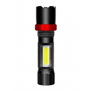 Lampe de poche étanche éclairage extérieur LED lumineuse charge d'urgence portable longue portée rechargeable par USB Lampe de poche Éclairage