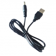 Câble d'alimentation USB noir à 2 conducteurs dc5.5mm paire 50cm Électronique grand public Accessoires Ligne de données