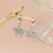 Boucles d'oreilles papillon en diamant simples et exquises vente en gros Boucles d'oreilles/clous d'oreilles Bijoux  Accessoires
