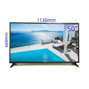 TV Slim LED HD LCD plat 4K réseau intelligent 50 pouces Télévision Appareils ménagers Appareils ménagers